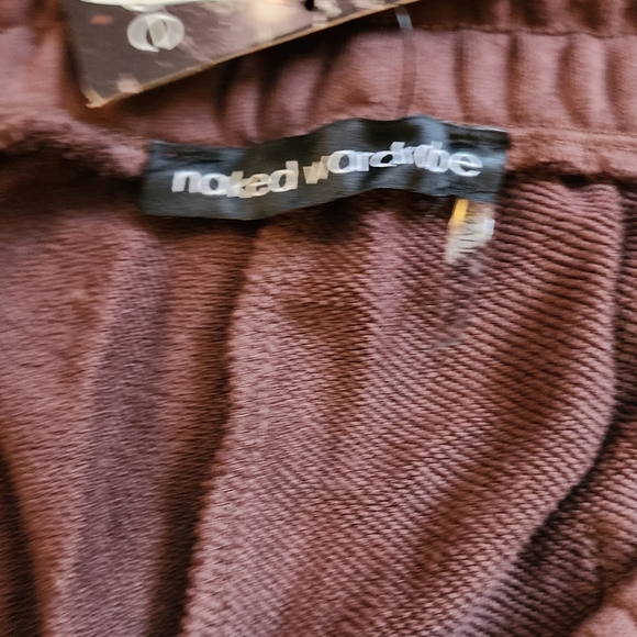 Naked Wardrobe Jogger Sweatpants Women's Large Brown NW-MP005 - Picture 12 of 16